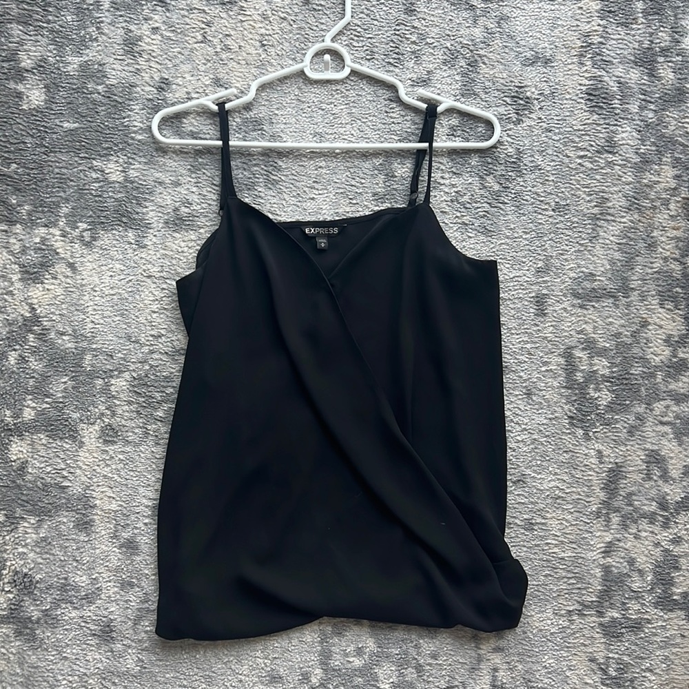 Black cross front top